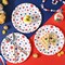 Patriotic Party Plates 9" 4th of July Party Paper Plates Americana Stars Disposable Party Supplies Veterans Day Election Day Veterans Decorative Dinner Plates (24, Patriotic)